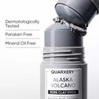 Alaska Volcano Pore Clay Stick